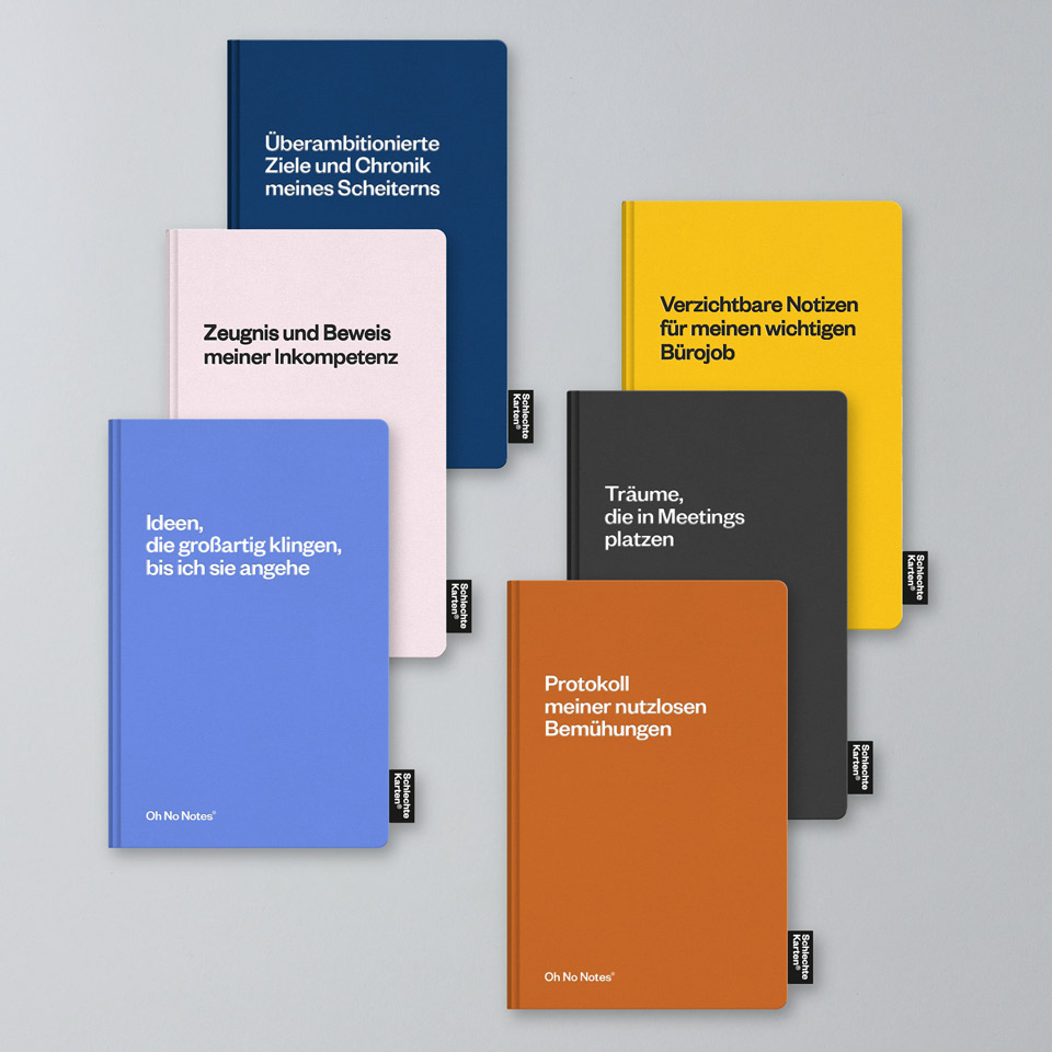 Oh No Notes Notizbuch hellblau / Großartige Ideen – Bild 7