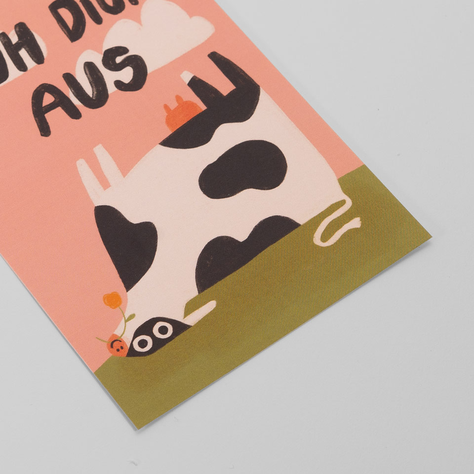 Postkarte Muh Dich Aus – Bild 2
