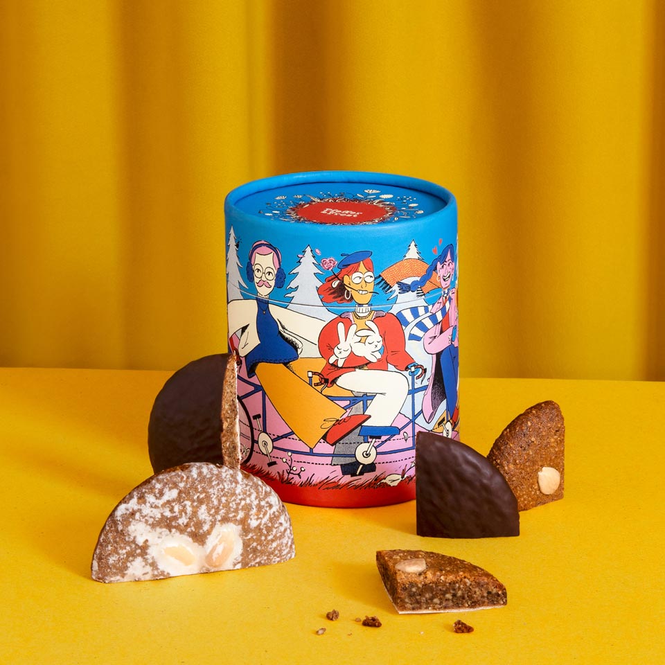 Lebkuchendose Ollie Silvester – Bild 3