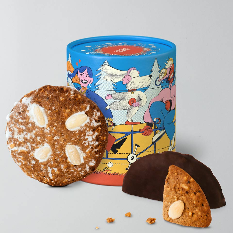 Lebkuchendose Ollie Silvester – Bild 2