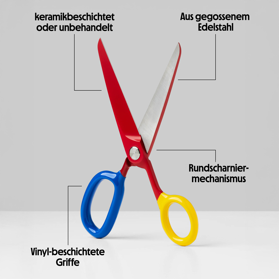 Chroma Schere Rot/Gelb/Blau – Bild 6