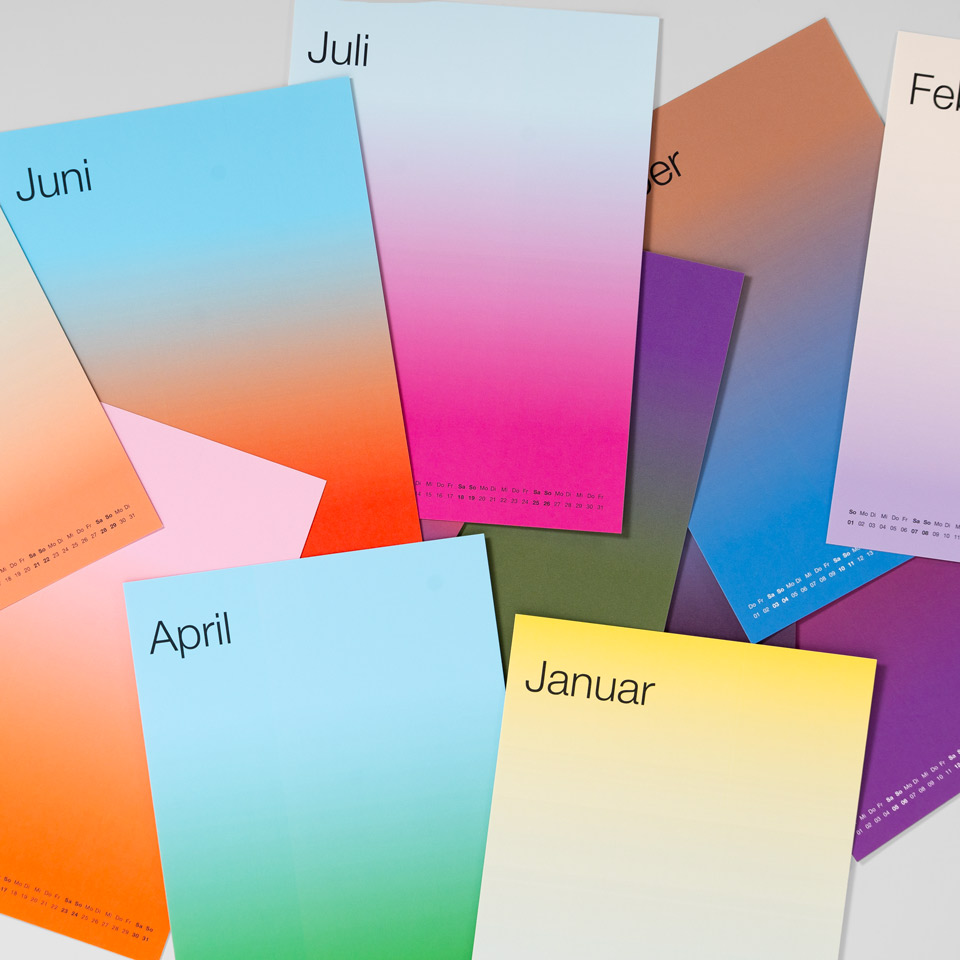 Gradient Calendar 2026 – Bild 2