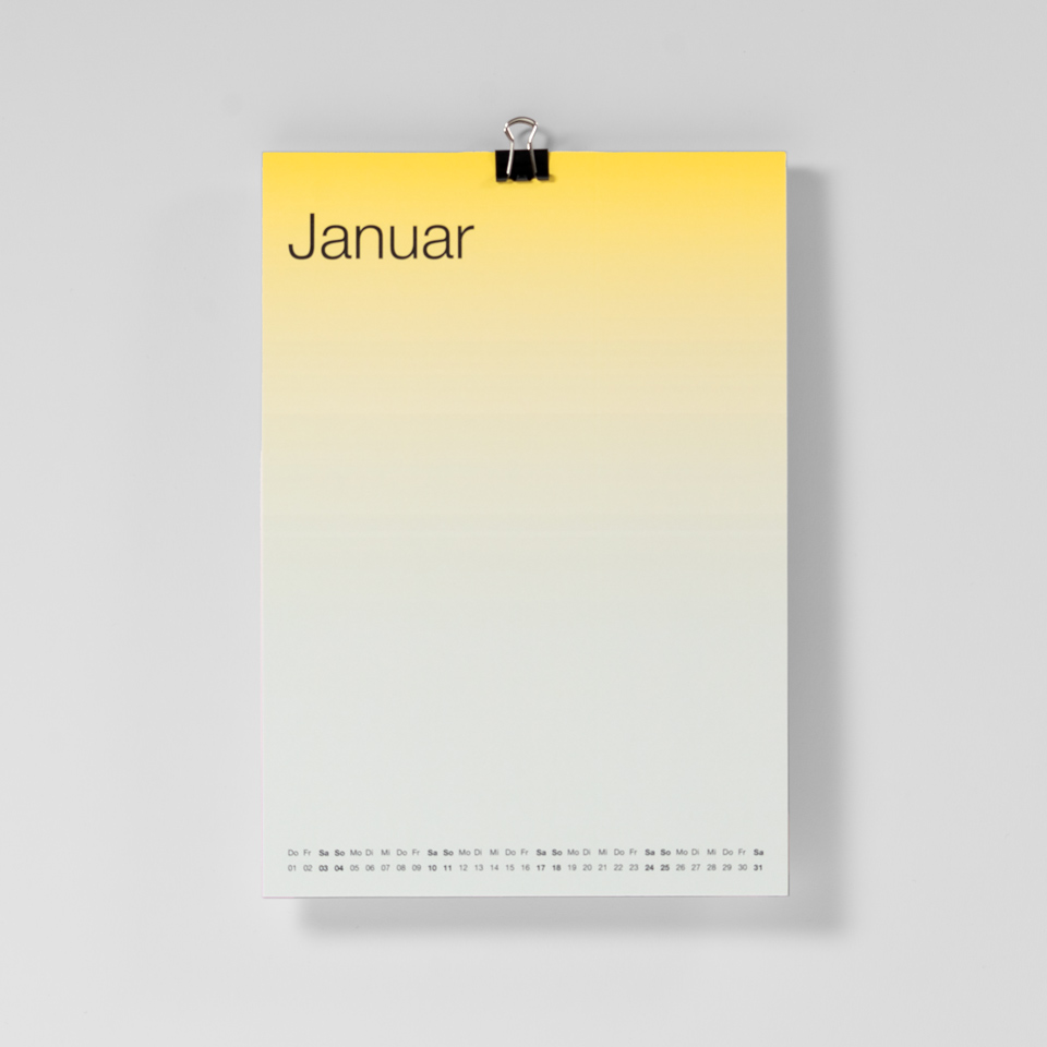 Gradient Calendar 2026 – Bild 3