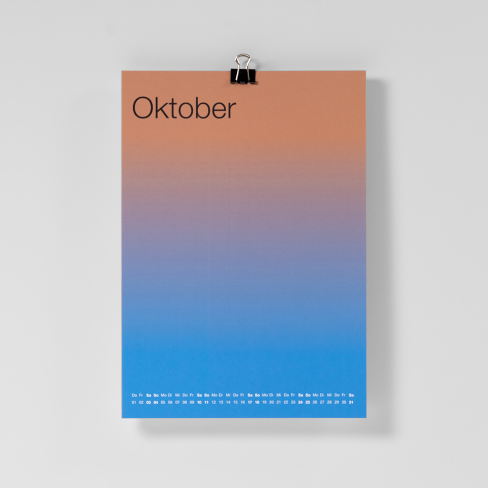 Gradient Calendar 2026 – Bild 6