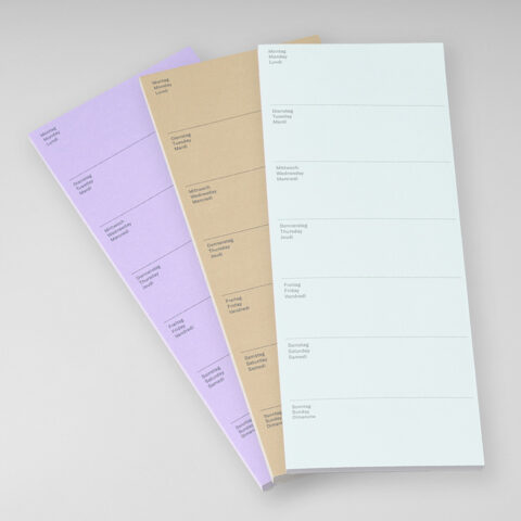 Sticky Wochenplaner