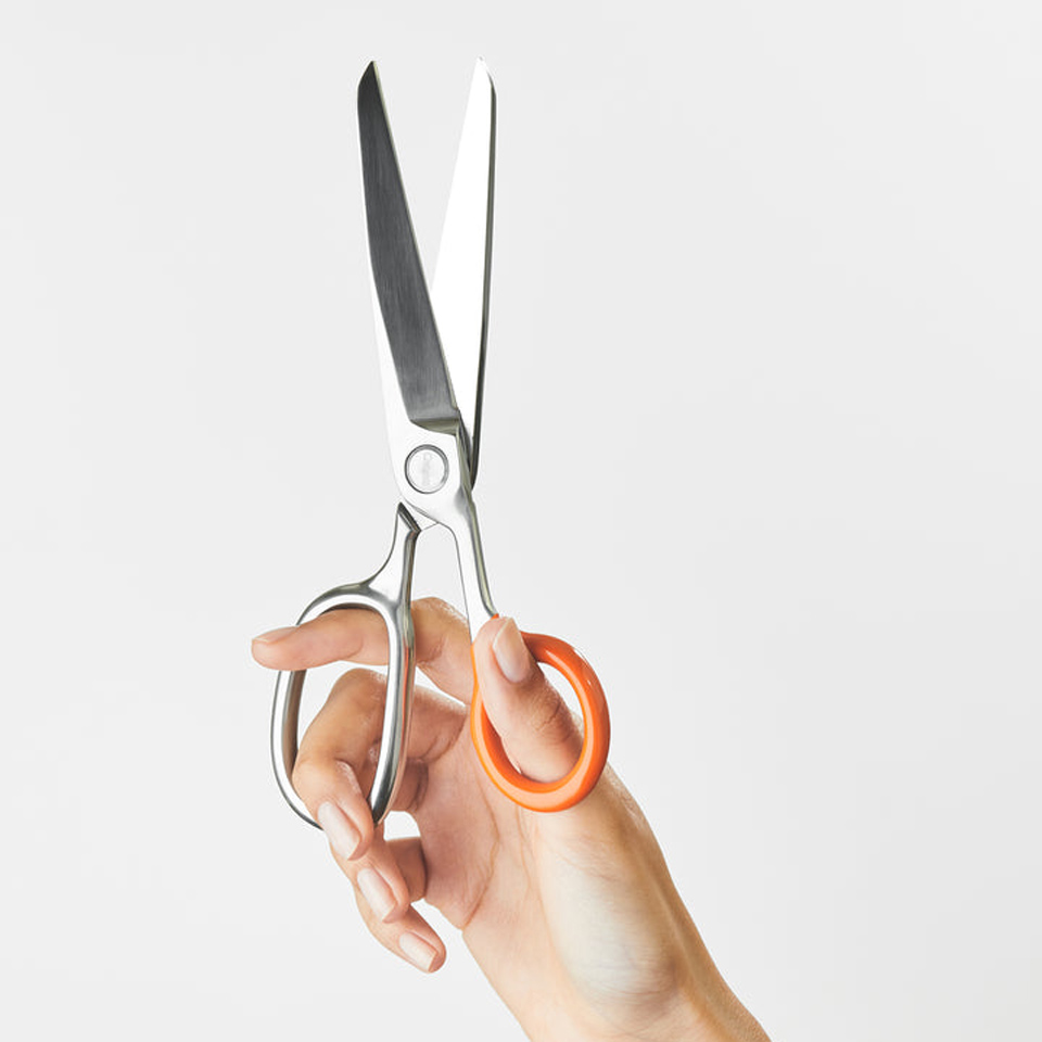 Chroma Schere Silber/Orange – Bild 3
