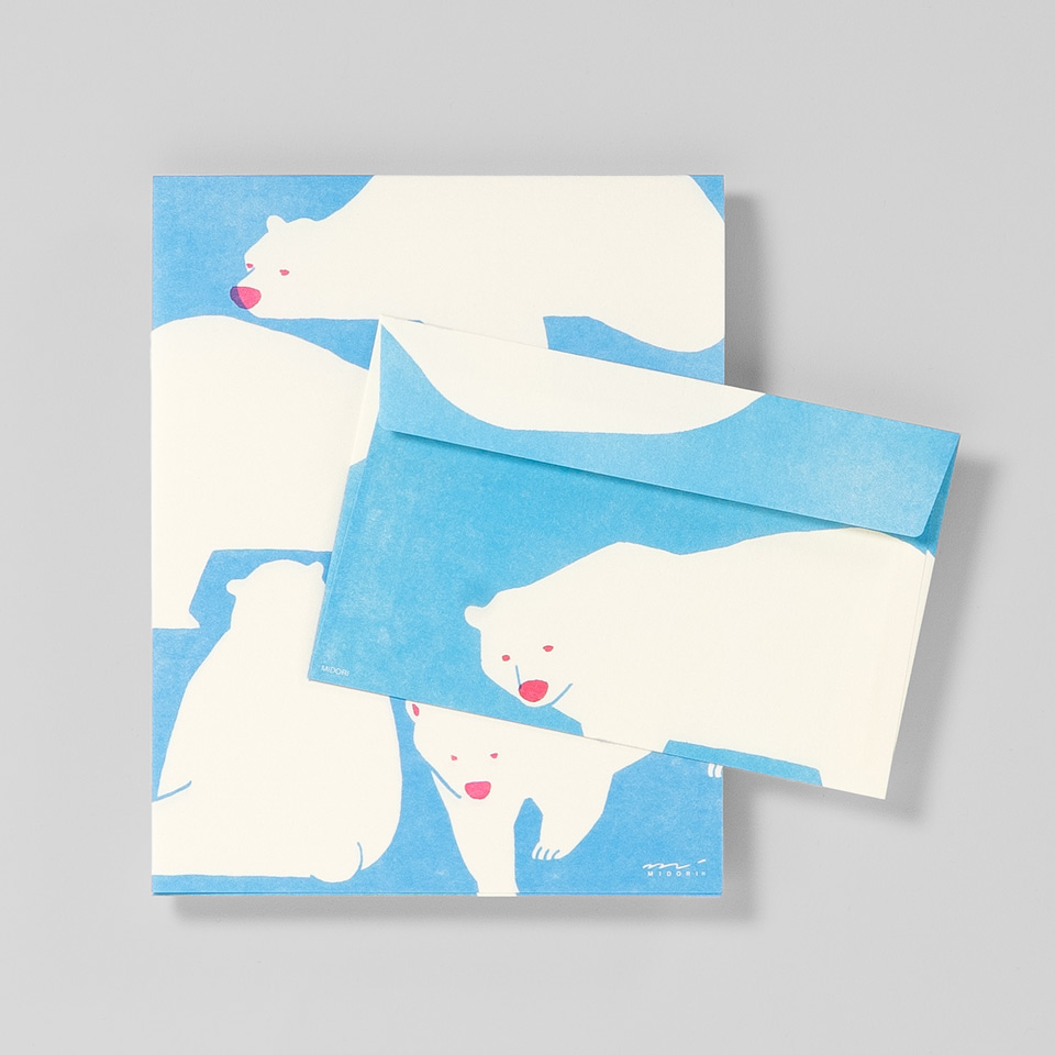 Briefpapier Eisbären – Bild 3