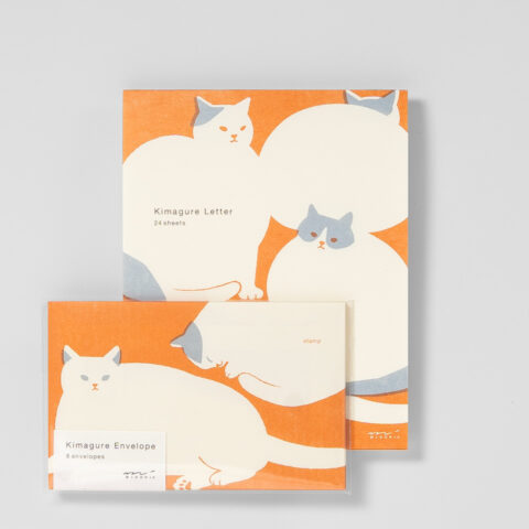 Katzen Set Briefpapier mit Umschlägen