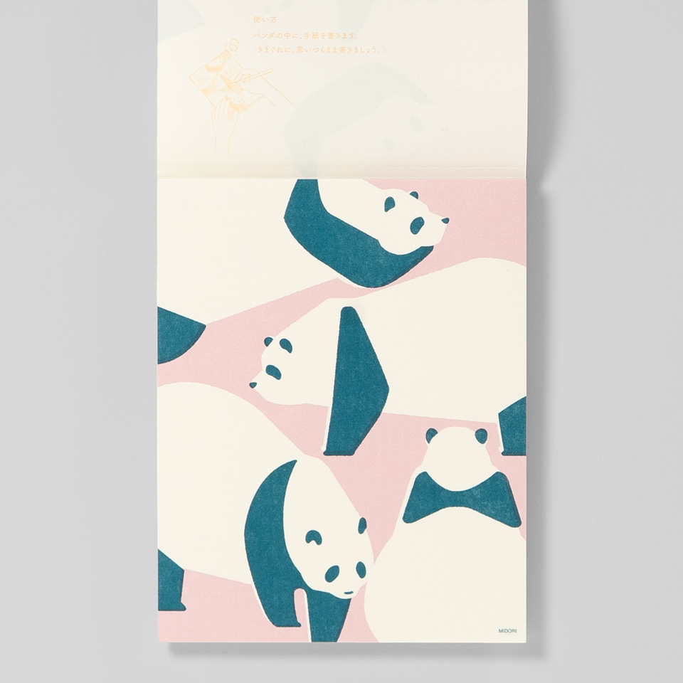Briefpapier Panda – Bild 2