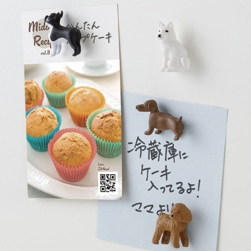 Mini-Magnete Hunde 4er Set – Bild 4