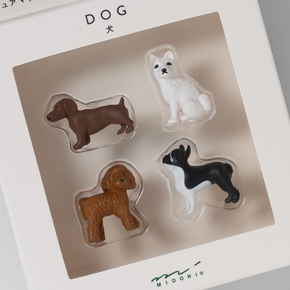 Mini-Magnete Hunde 4er Set – Bild 2