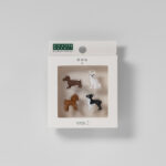 Mini-Magnete Hunde 4er Set