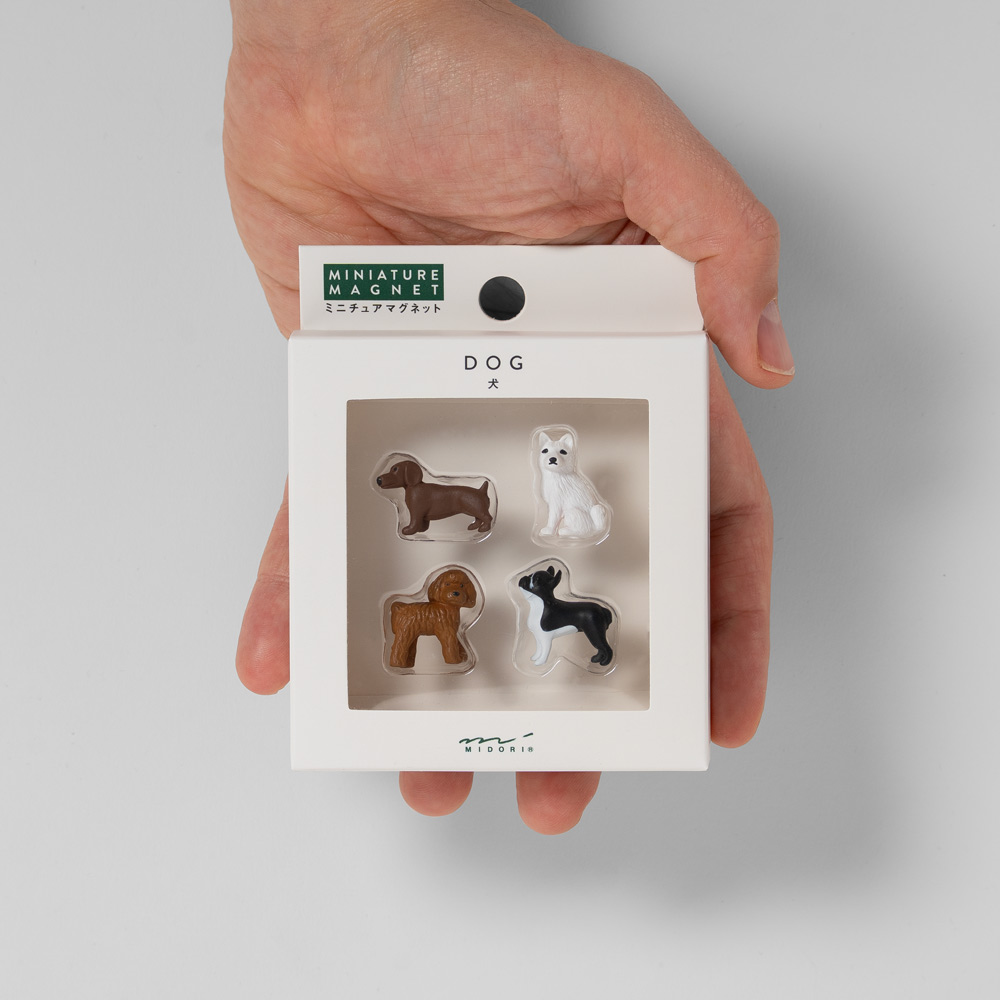 Mini-Magnete Hunde 4er Set – Bild 5